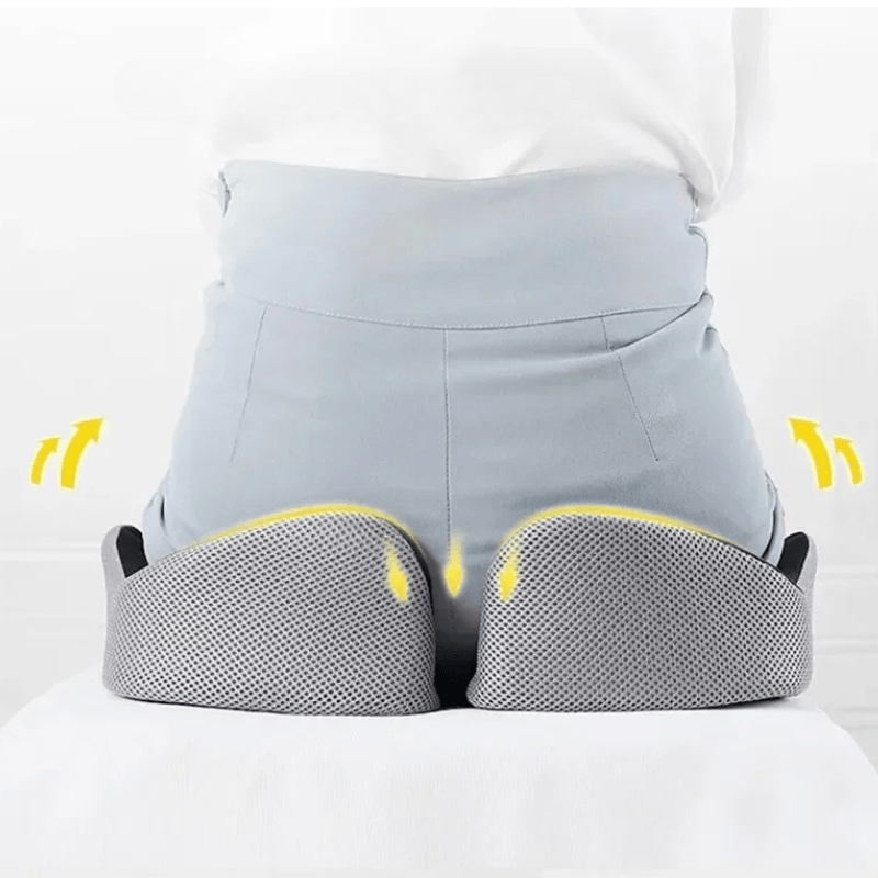 Slim Lumbar Support Cushion for Women with Mesh Cover – view 2