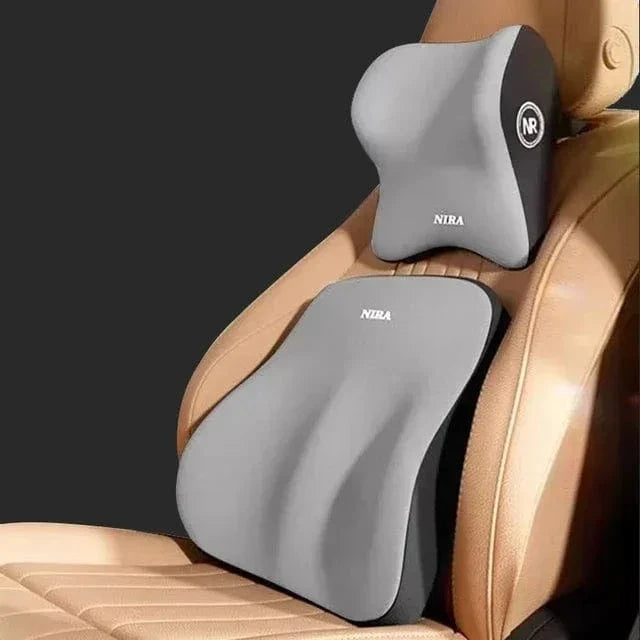 Two-Piece Lumbar Support Pillow for Car with Headrest – view 7