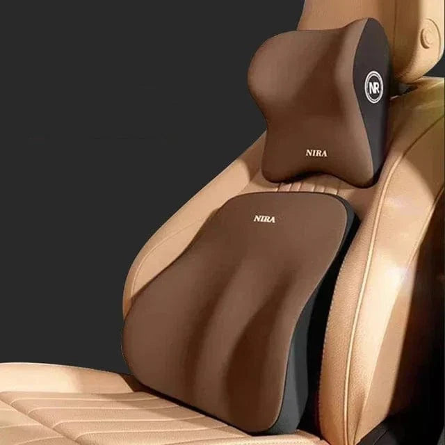 Two-Piece Lumbar Support Pillow for Car with Headrest – view 6