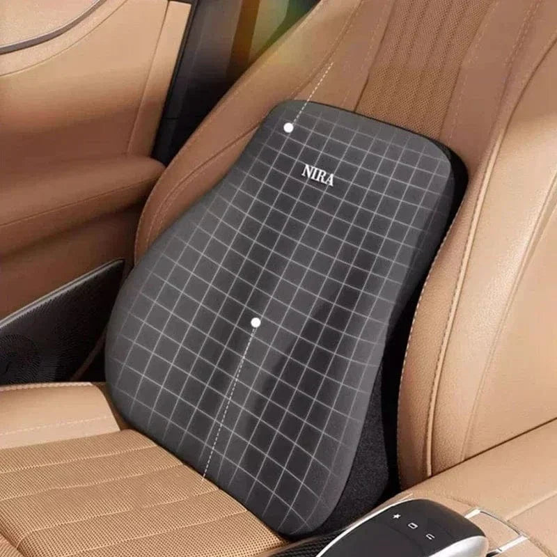 Two-Piece Lumbar Support Pillow for Car with Headrest – view 5