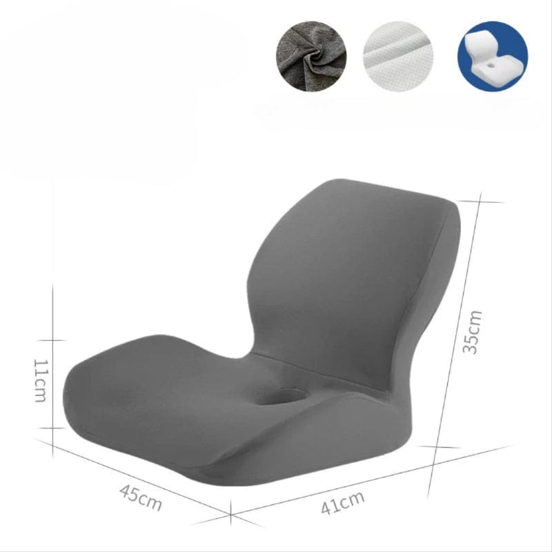L-Shaped Non Slip Lumbar Support Pillow with Cotton Cover – view 5