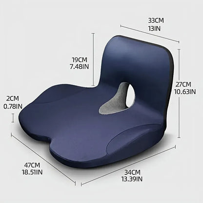 Comfortable Lumbar Support Pillow with Built-In Backrest – view 2