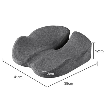 Curved Memory Foam Breathable Lumbar Support Pillow – view 5
