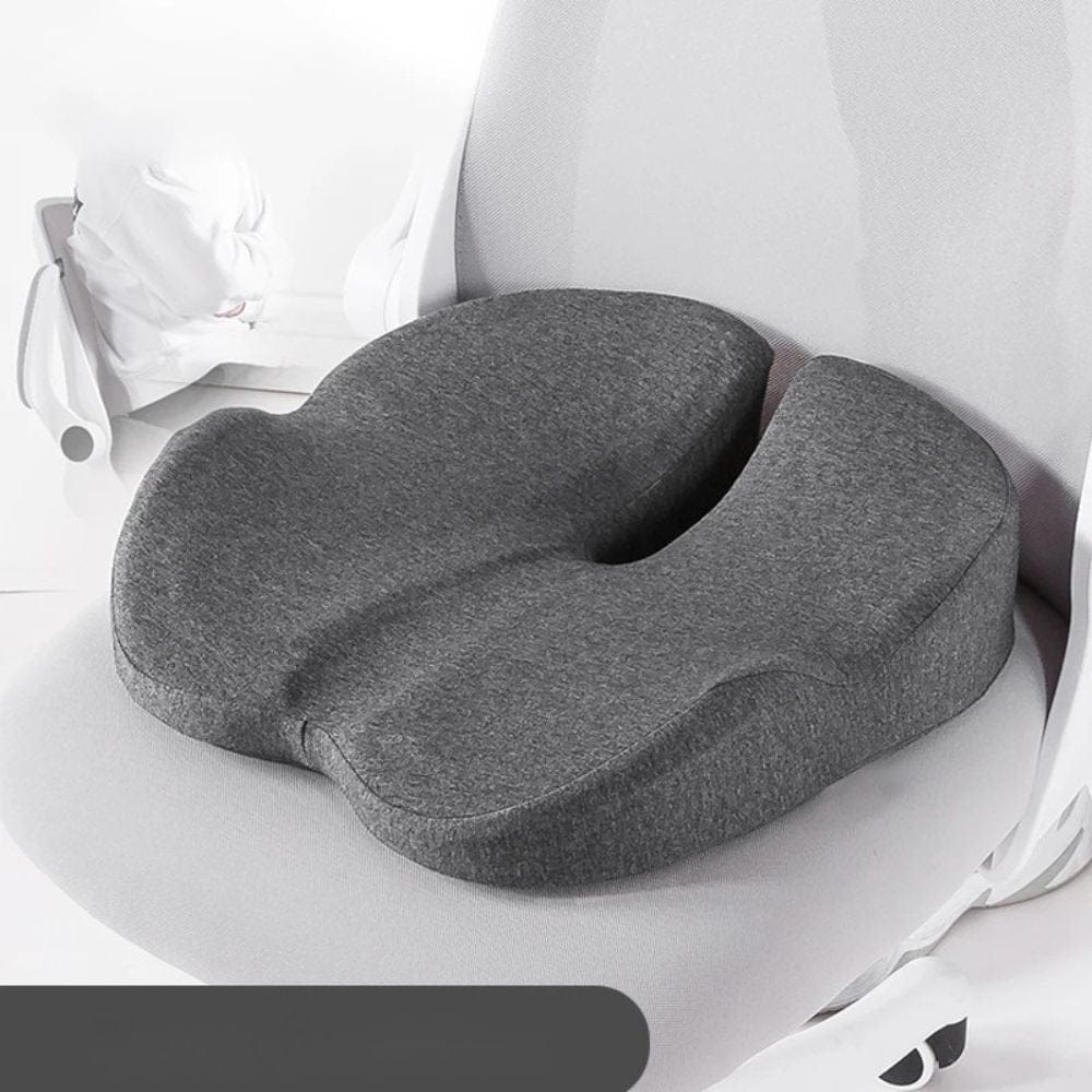 Curved Memory Foam Breathable Lumbar Support Pillow