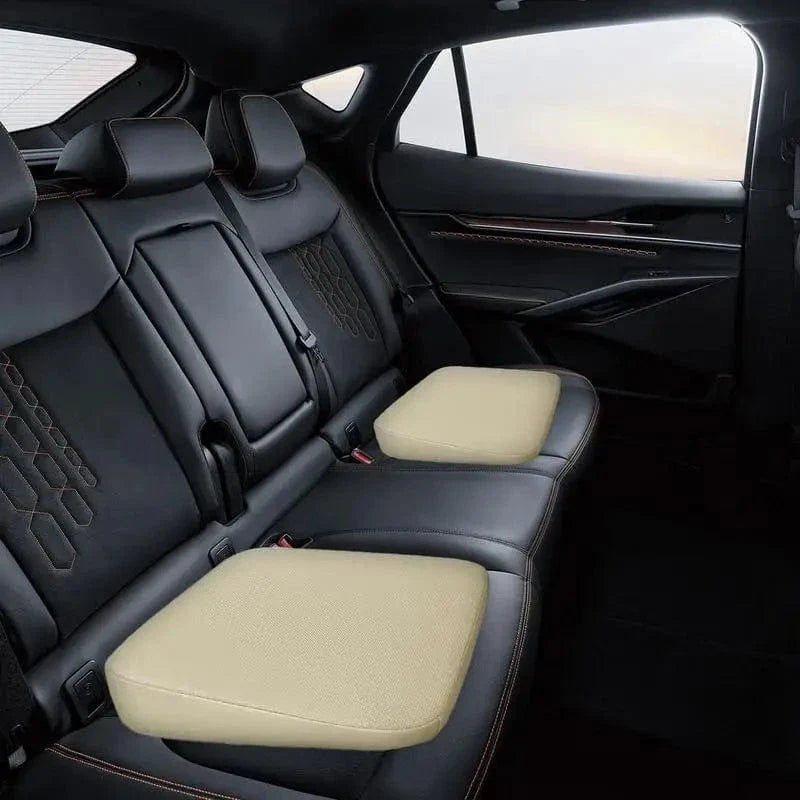 Non Slip Lumbar Support Pillow for Car in Nappa Leather – view 3