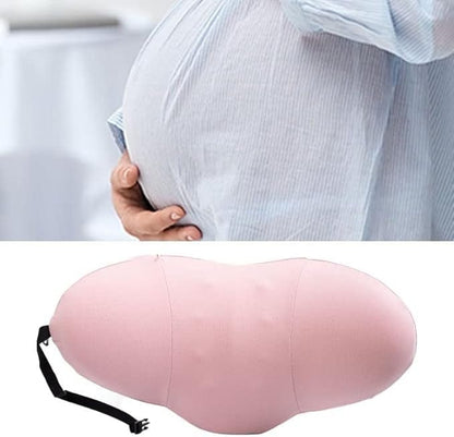 Soft Pink Lumbar Support Pillow in Memory Foam – view 5