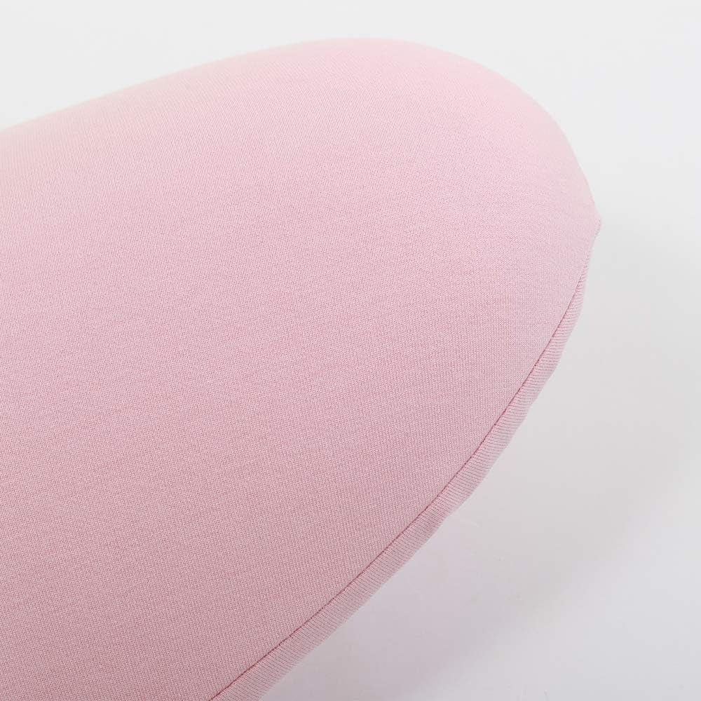 Soft Pink Lumbar Support Pillow in Memory Foam – view 4