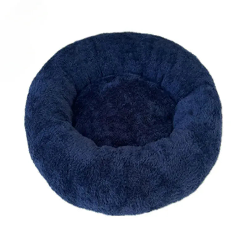 Round Plush Nest Non Slip Orthopedic Cat Bed – view 9