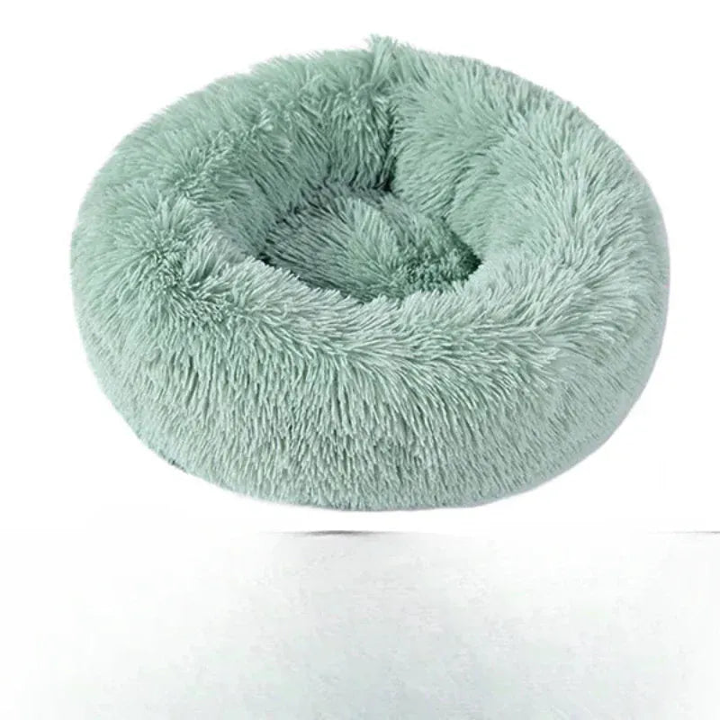 Round Plush Nest Non Slip Orthopedic Cat Bed – view 8