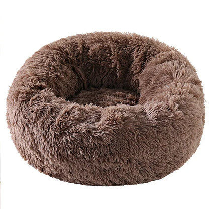 Round Plush Nest Non Slip Orthopedic Cat Bed – view 12