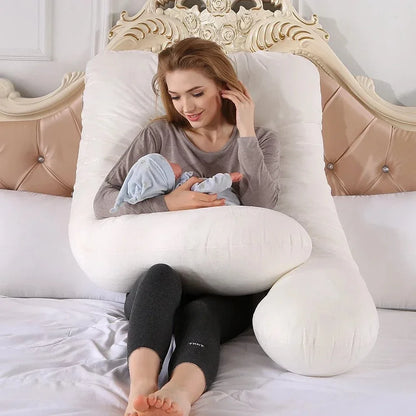 Large U Shaped Pregnancy Pillow for Back Pain – view 4