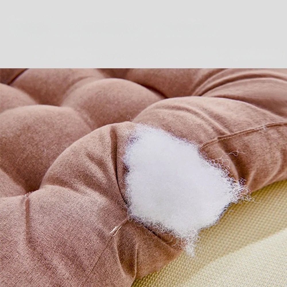 Thick Square Coccyx Cushion with Tie Straps – view 4