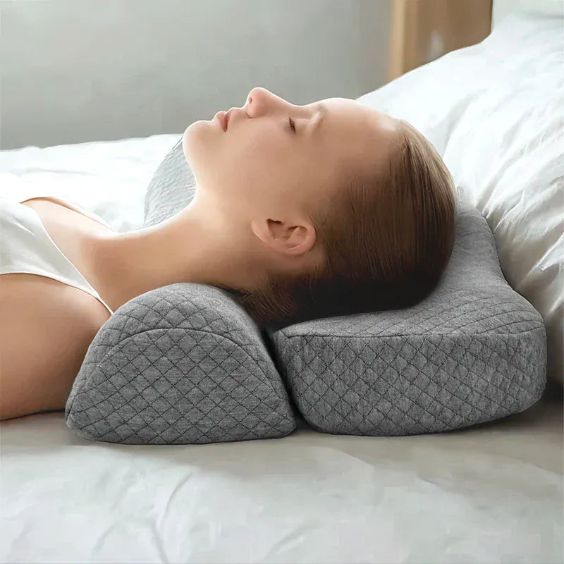 Memory Foam Orthopedic Neck Pillow for Side Sleepers