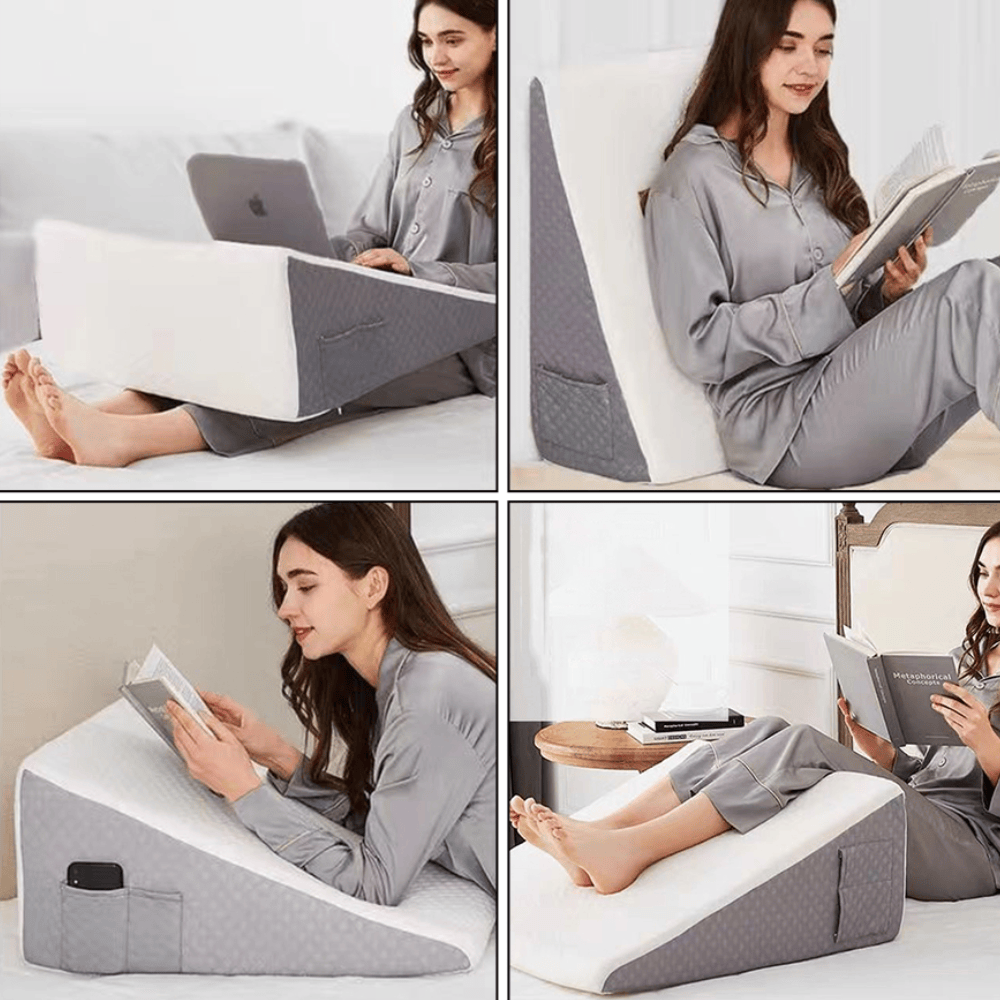 Memory Foam Bed Wedge Cushion for Back Pain – view 4