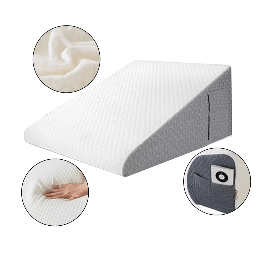 Memory Foam Bed Wedge Cushion for Back Pain – view 2