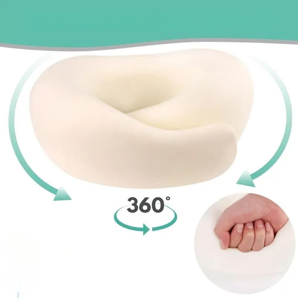 Memory Foam Adjustable Orthopedic Cushion for Travel – view 3