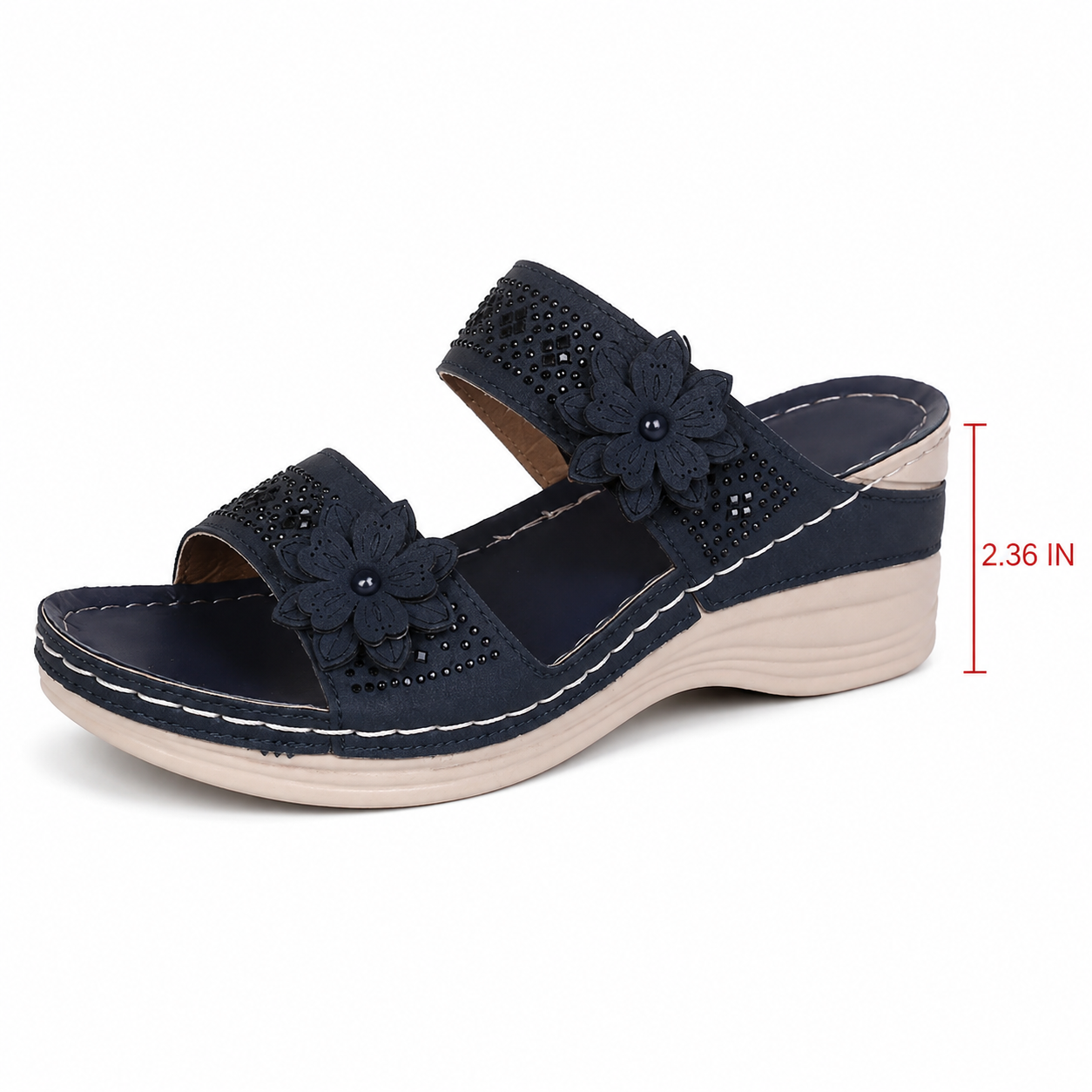 Women’s Floral Orthopedic Slides