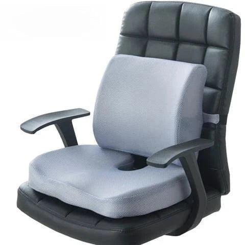 Two-Piece Memory Foam Orthopedic Back Cushion and Seat – view 7