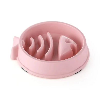 Non-Slip Slow Feeder Cat Bowl for Digestion
