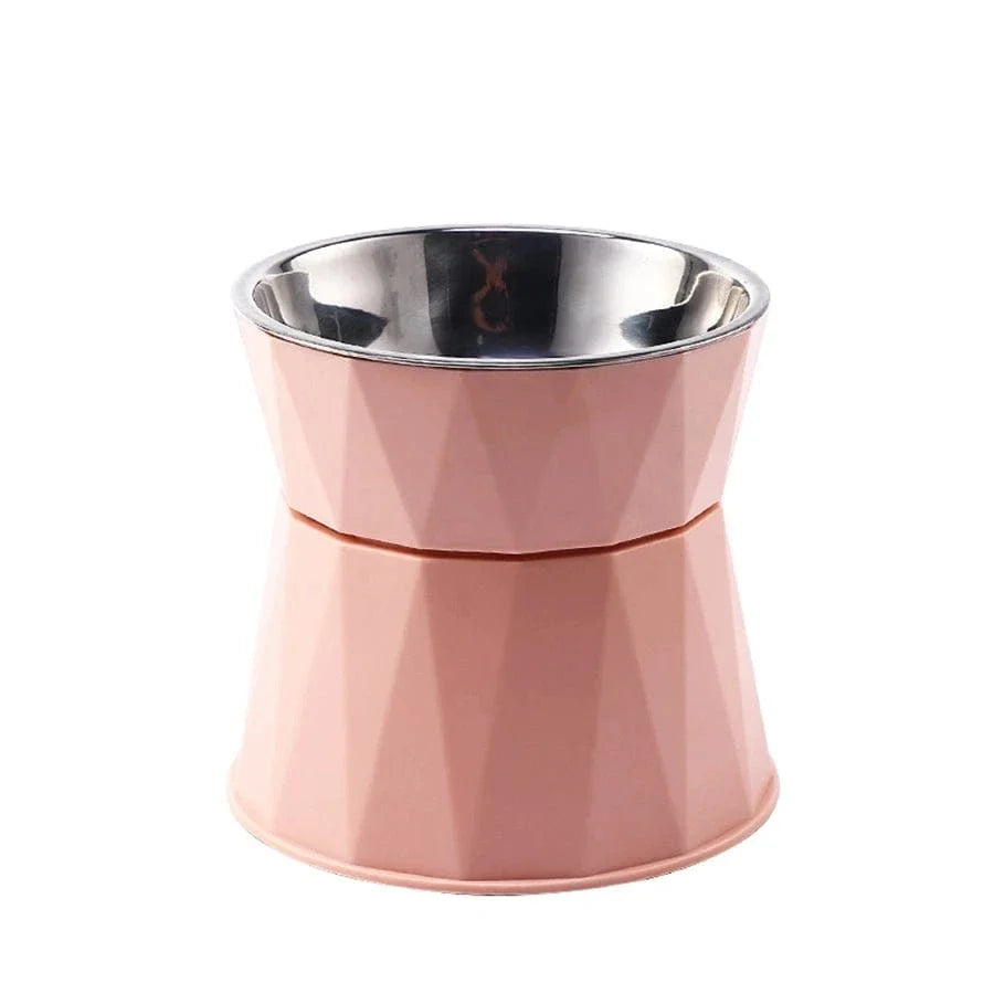 Non-Slip Elevated Dog Bowl with Detachable Stand
