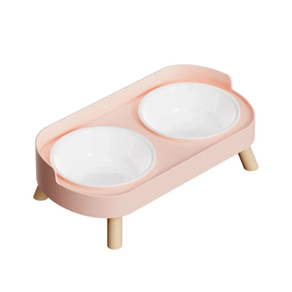 Nordic Style Double Dressy Elevated Dog Bowl – view 5