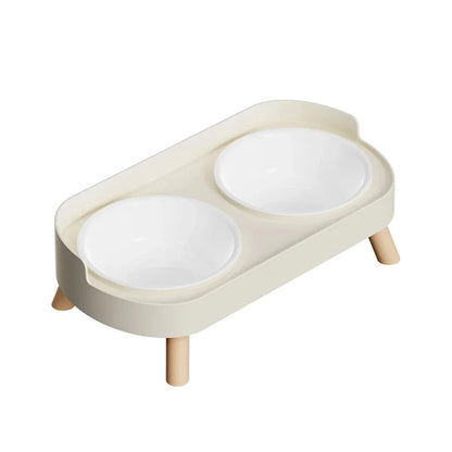 Nordic Style Double Dressy Elevated Dog Bowl – view 4