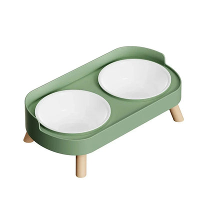 Nordic Style Double Dressy Elevated Dog Bowl – view 3