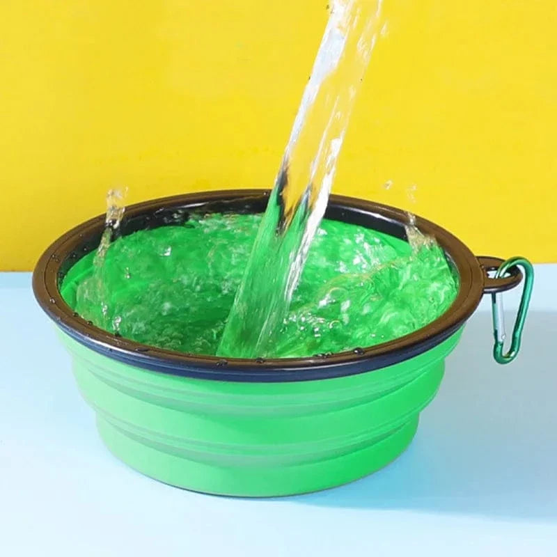 Foldable Slow Feeder Dog Bowl for Digestion and Travel – view 3