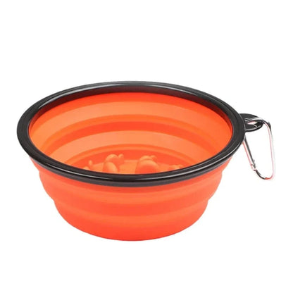 Foldable Slow Feeder Dog Bowl for Digestion and Travel – view 12