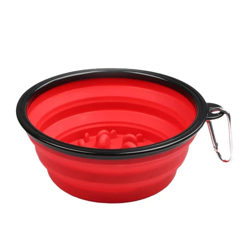 Foldable Slow Feeder Dog Bowl for Digestion and Travel – view 14