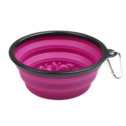 Foldable Slow Feeder Dog Bowl for Digestion and Travel – view 16