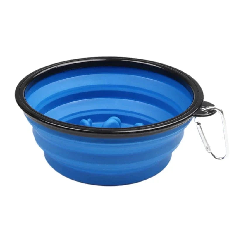 Foldable Slow Feeder Dog Bowl for Digestion and Travel – view 9