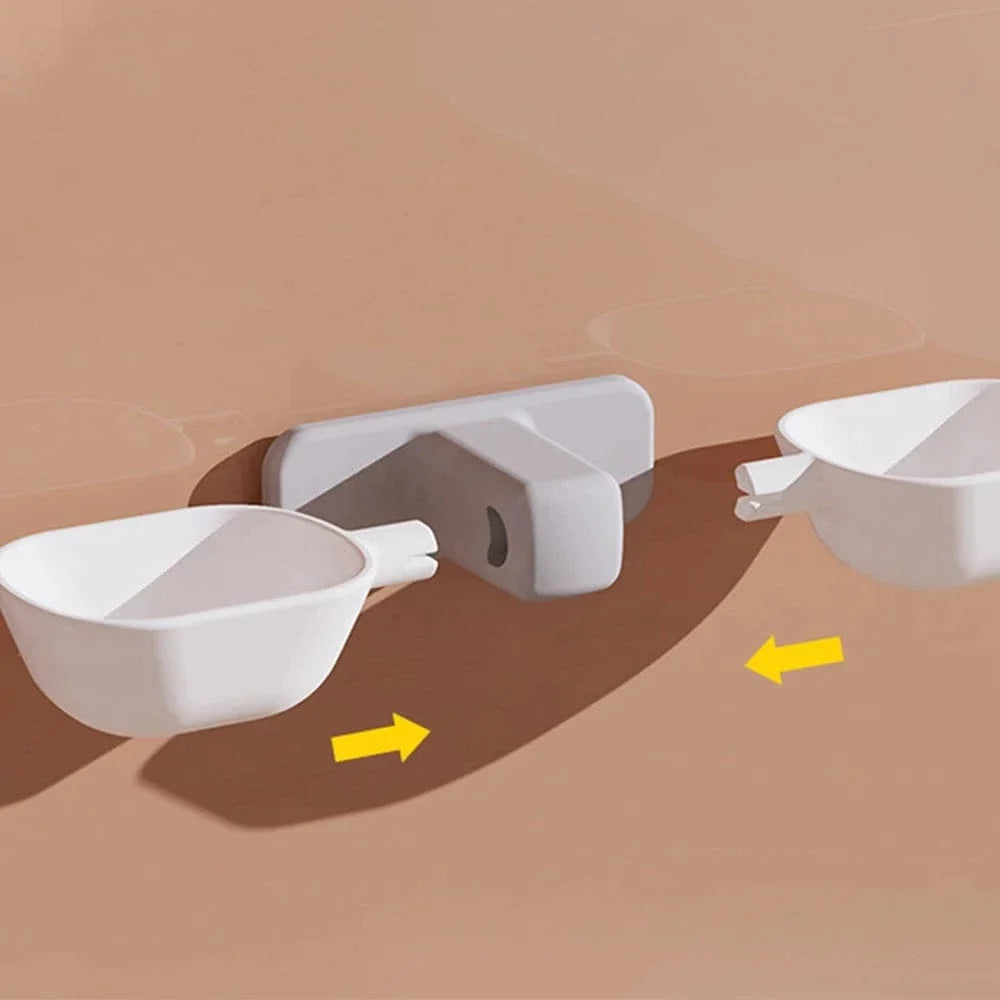 Wall Mounted Comfortable Elevated Cat Bowl – view 7