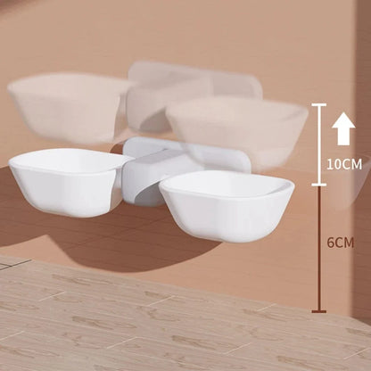 Wall Mounted Comfortable Elevated Cat Bowl – view 5