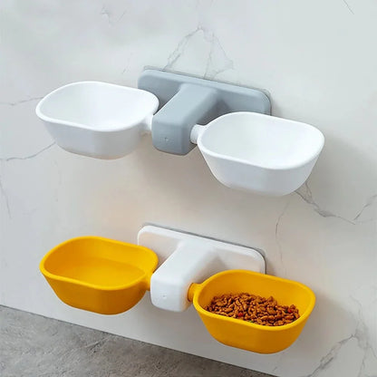 Wall Mounted Comfortable Elevated Cat Bowl – view 9