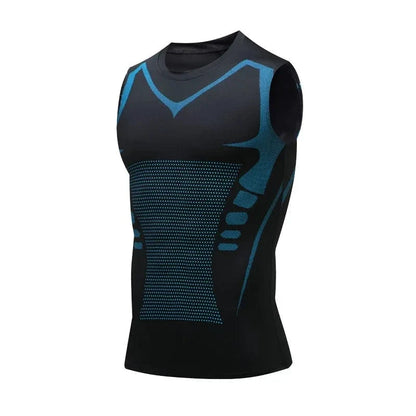 Sleeveless Men's Compression Shirt for Training – view 5