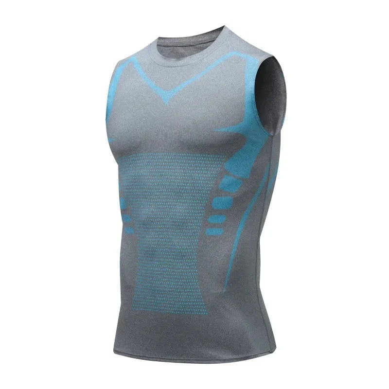 Sleeveless Men's Compression Shirt for Training – view 4