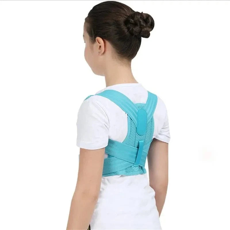 Cross-Back Posture Corrector for Kids with Adjustable Band – view 3