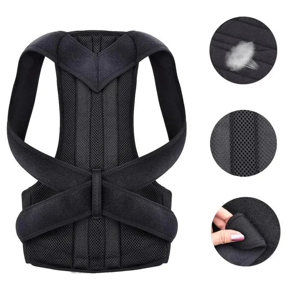 Breathable Compression Vest with Back Support Bars – view 3