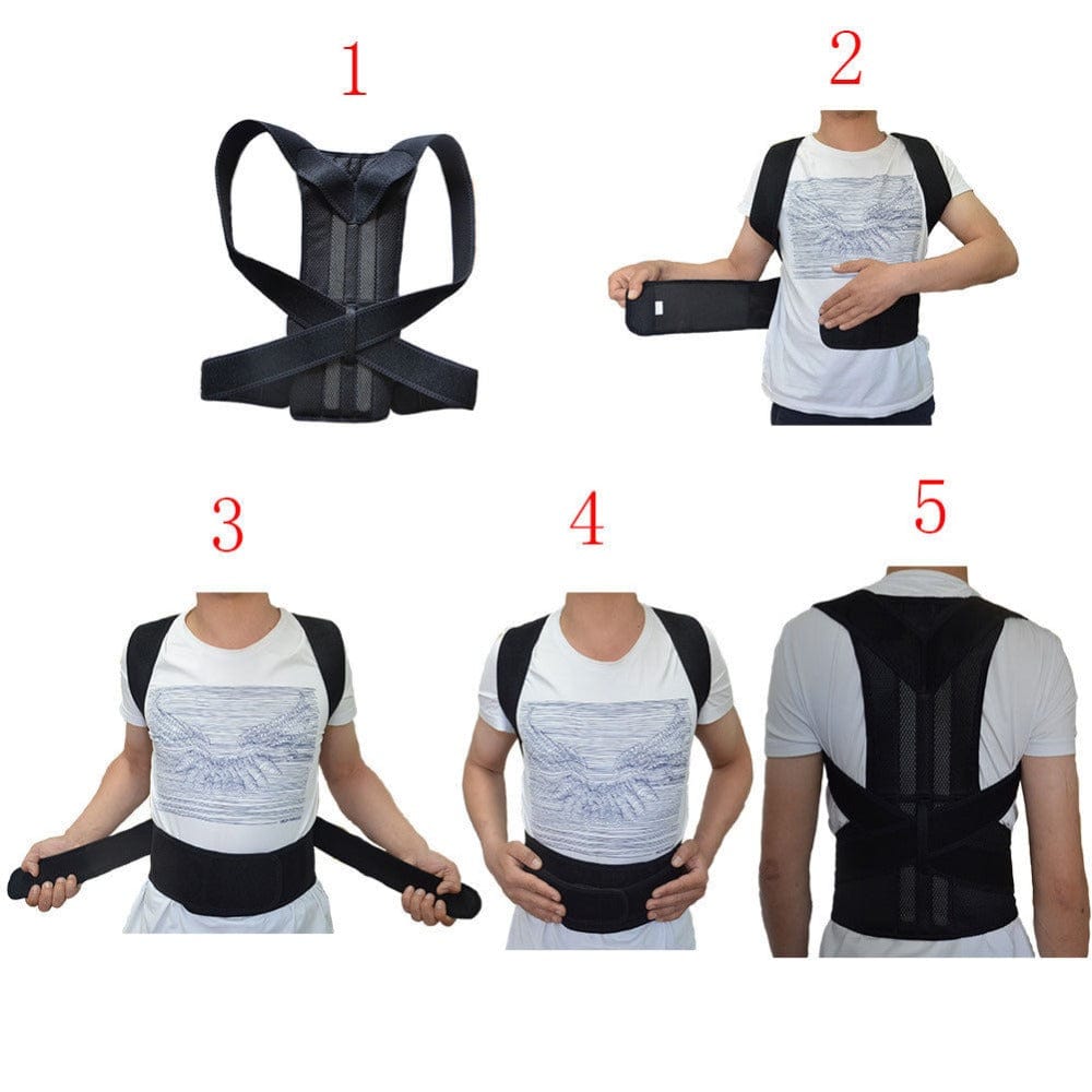 Breathable Compression Vest with Back Support Bars – view 5