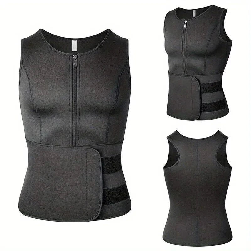 Adjustable Compression Vest with Straps for Workouts – view 3