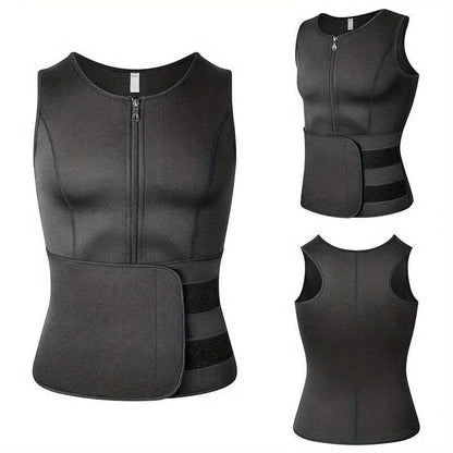 Adjustable Compression Vest with Straps for Workouts – view 3