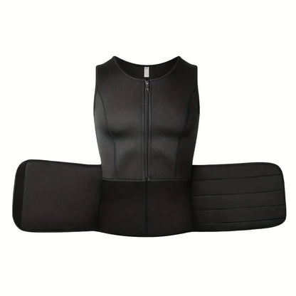Adjustable Compression Vest with Straps for Workouts – view 2