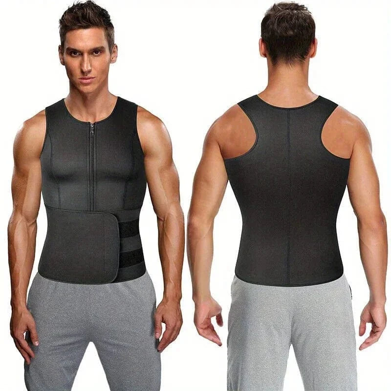 Adjustable Compression Vest with Straps for Workouts