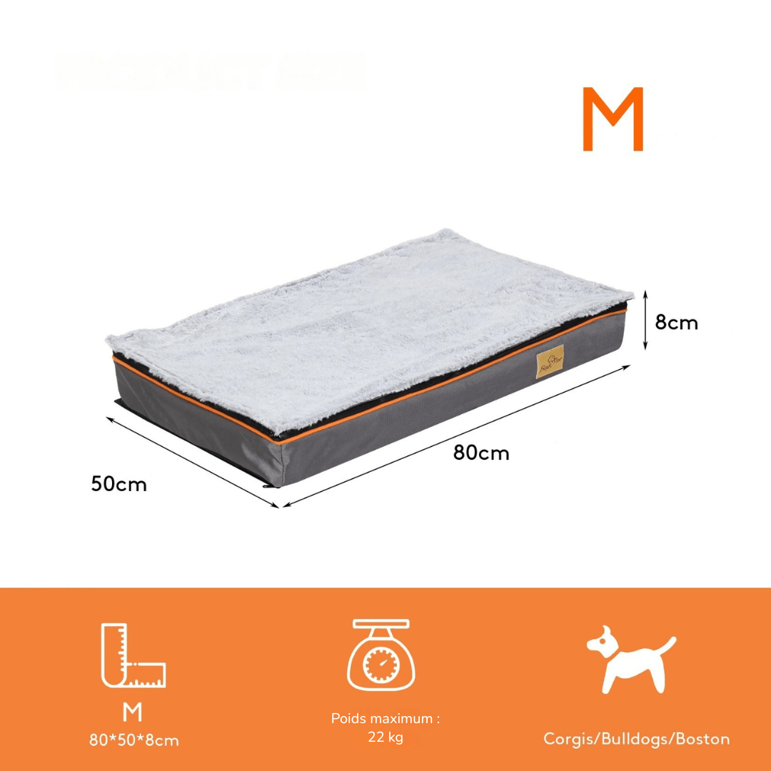 Large Orthopedic Dog Bed with Thick Foam and Washable Cover – view 7