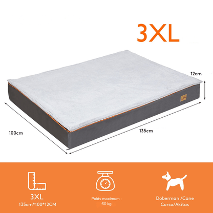 Large Orthopedic Dog Bed with Thick Foam and Washable Cover – view 11