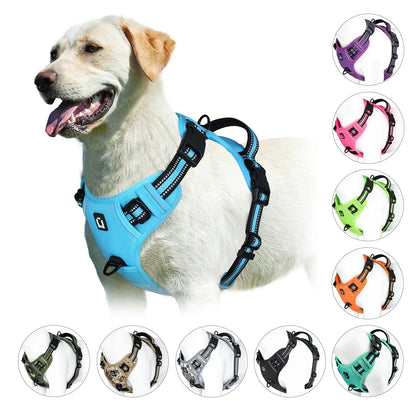 Reflective Adjustable Orthopedic Dog Harness