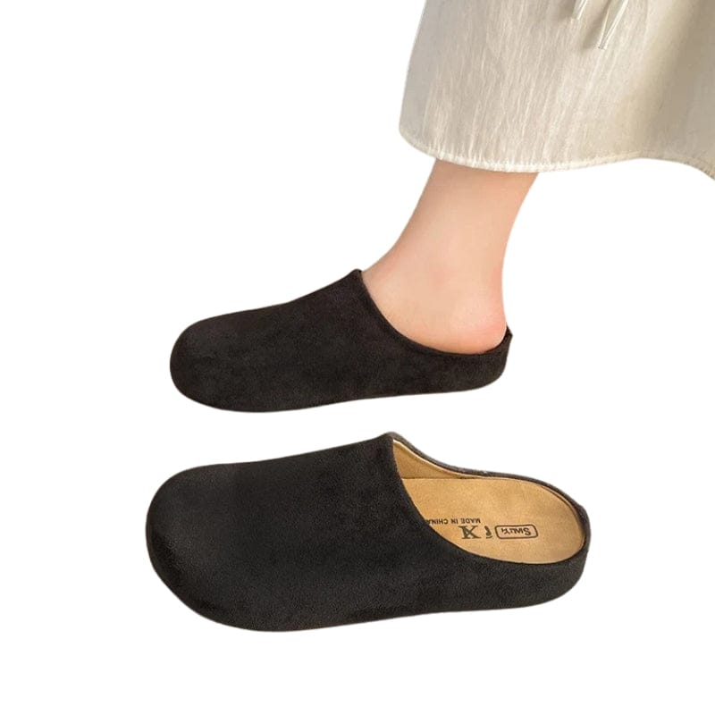 Retro Leather Orthopedic Clogs for Women – view 4