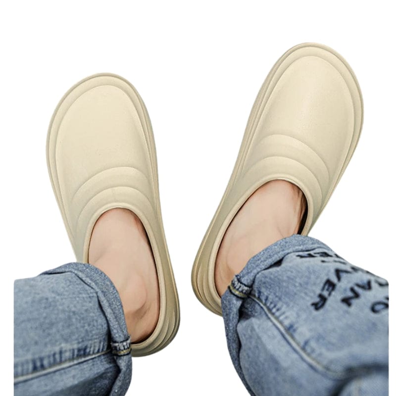 Retro Arch Support Clogs for Women in Neutral Tones – view 2