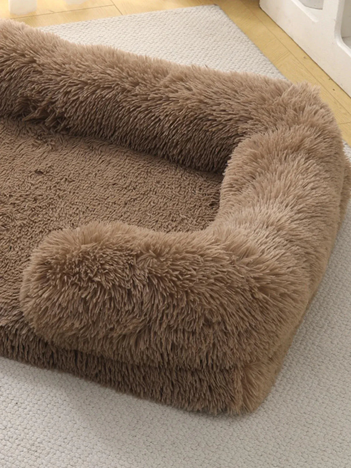 Orthopedic Memory Foam Dog Bed with Raised Edges – view 4